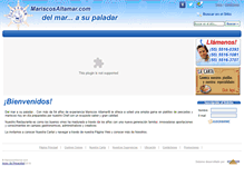 Tablet Screenshot of mariscosaltamar.com